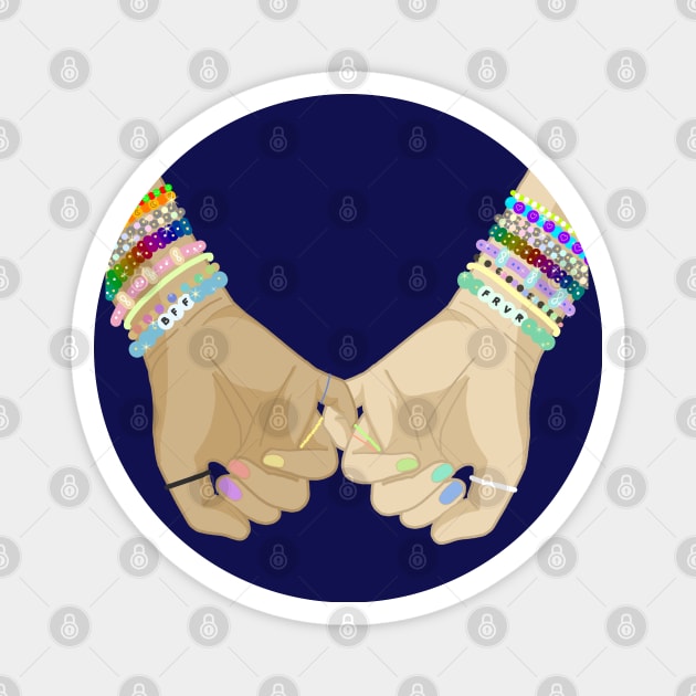 FRIENSHIP BRACELETS Magnet by ulricartistic